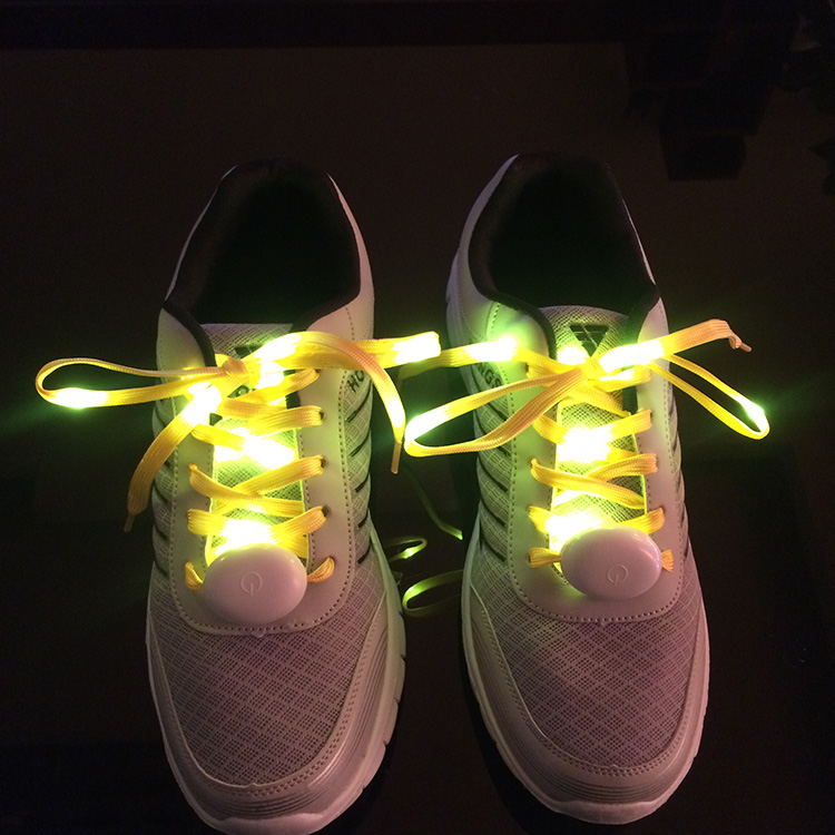 LED flashing light shoelace